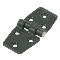 S-3030     Whitecap Door Hinge - Black Nylon - 1-1/2" x 3"     50339