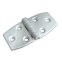 S-3031     Whitecap Door Hinge - White Nylon - 1-1/2" x 3"     50341