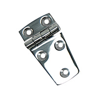 S-3436     Whitecap Shortside Door Hinge - 304 Stainless Steel - 1-1/2" x 2-1/4"     50344