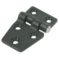 S-3032     Whitecap Shortside Door Hinge - Black Nylon - 1-3/8" x 2-1/4"     50345