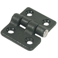 S-3034     Whitecap Butt Hinge - Black Nylon - 1-1/2" x 1-3/8"     50367