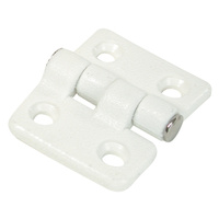 S-3035     Whitecap Butt Hinge - White Nylon - 1-1/2" x 1-3/8"     50368