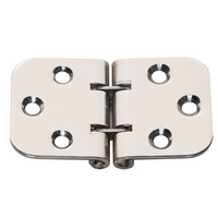 S-3705     Whitecap Flush Mount 2-Pin Hinge - 304 Stainless Steel - 2-13/16 x 1-9/16     50390