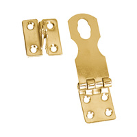 S-579BC     Whitecap Swivel Safety Hasp - Polished Brass - 1" x 3"     50395