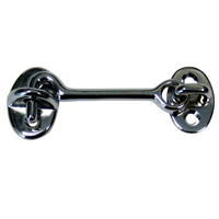 S-1402C     Whitecap Cabin Door Hook - CP/Brass - 3"     50410