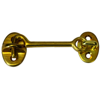 S-1402BC     Whitecap Cabin Door Hook - Polished Brass - 3"     50411