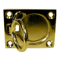 S-3362BC     Whitecap Flush Pull Ring - Polished Brass - 2" x 2-1/2"     50432
