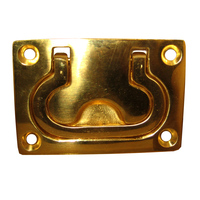 S-3364BC     Whitecap Flush Pull Ring - Polished Brass - 3" x 2"     50434