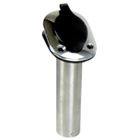 S-096B     Whitecap 30° Flush Mount Rod Holder - 304 Stainless Steel - 9-1/4"     50485