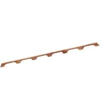 60110     Whitecap Teak Handrail - 6 Loops - 63"L     50808