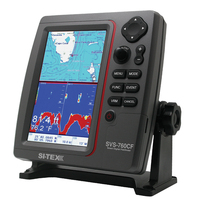 SVS-760CF     SI-TEX SVS-760CF Dual Frequency Chartplotter/Sounder w/ Navionics+ Flexible Coverage     51380