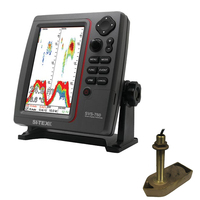 SVS-760TH1     SI-TEX SVS-760 Dual Frequency Sounder 600W Kit w/Bronze Thru-Hull Temp Transducer - 307/50/200T-CX     51383