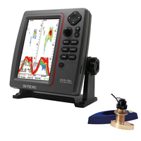 SVS-760TH2     SI-TEX SVS-760 Dual Frequency Sounder 600W Kit w/Bronze Thru-Hull Speed & Temp Transducer     51387