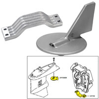 21101AL     Tecnoseal Anode Kit - Yamaha 150-200HP - Aluminum     52045