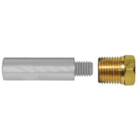 TEC-E5-C     Tecnoseal E5 Pencil Zinc w/Brass Cap     52061