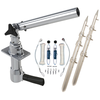 REV-TPGN-18T     Rupp Revolution Top Gun Package w/18' Poles & Complete Single Line Rigging Kit w/Klickers Release Clips     52214