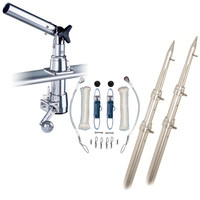 Z30-TPGN-15T     Rupp Z-30 Top Gun Outrigger Kit w/15' Telescoping Poles & Complete Single Line Rigging Kit w/Klickers Release Clips     52215