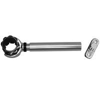 PAK-0003     Rupp Threaded Antenna Support w/6" Pipe Mount & 1.5" Collar     52278