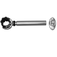 PAK-0004     Rupp Threaded Antenna Support w/6" Flat Mount & 1.5" Collar     52279