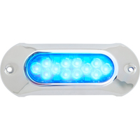 65UW12B-7     Attwood Light Armor Underwater LED Light - 12 LEDs - Blue     54561