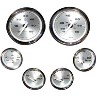 KTF024     Faria Kronos Boxed Set of 6 Gauges f/ Inboard Motors     54717