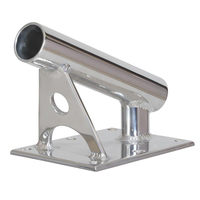 MX7001CR     Lee's MX Pro Series Fixed Angle Center Rigger Holder - 22° - 1.5" ID - Bright Silver     54865