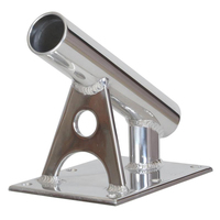 MX7002CR     Lee's MX Pro Series Fixed Angle Center Rigger Holder - 30° - 1.5" ID - Bright Silver     54866