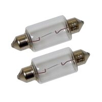 0070DP1CLR     Perko Double Ended Festoon Bulbs - 12V, 15W, .97A - Pair     55819
