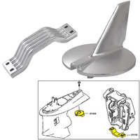 21104MG     Tecnoseal Anode Kit - Yamaha 200-250 HP - Magnesium     56218