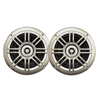 MILSPK652S     Milennia SPK652S 6.5", 2-Way Marine Speakers - 150W - Silver     56677