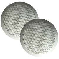 SPK60     Majestic SPK60 Ultra Slim 6" Speakers 30W - White Pair     57410