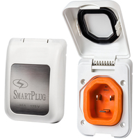BM30PW     SmartPlug 30 Amp Non Metallic White Inlet - Boat &amp; RV Side     59044