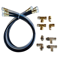 OC17SUK42     SI-TEX Autopilot Hydraulic Steering Installation Kit w/Hoses & Fittings     59839