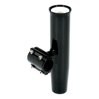 RA5201BK     Lee's Clamp-On Rod Holder - Black Aluminum - Horizontal Mount - Fits 1.050" O.D. Pipe     60012