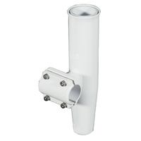 RA5203WH     Lee's Clamp-On Rod Holder - White Aluminum - Horizontal Mount - Fits 1.660" O.D. Pipe     60021