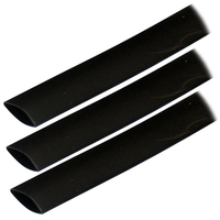 306103     Ancor Adhesive Lined Heat Shrink Tubing (ALT) - 3/4" x 3" - 3-Pack - Black     60073