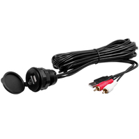 MUSB35     Boss Audio MUSB35 Universal USB/3.5mm Aux Mount & Cable     60723