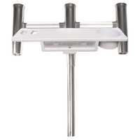F31-0780BXY-1     TACO Deluxe Trident Rod Holder Cluster Straight w/Tool Caddy     61336