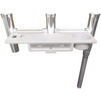 F31-0781BXY-1     TACO Deluxe Trident Rod Holder Cluster Offset w/Tool Caddy     61337