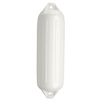 NF-4 WHITE     Polyform NF-4 Heavy Duty Twin Eye Fender 6.4" X 21.6" - White     62079