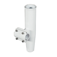 RA5204WH     Lee's Clamp-On Rod Holder - White Aluminum - Horizontal Mount - Fits 1.900" O.D. Pipe     62232