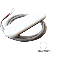 SCM-CL-GW-4PACK     Shadow-Caster Courtesy Light w/2' Lead Wire - White ABS Cover - Great White - 4-Pack     62541