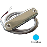 SCM-CL-BB-SS-4PACK     Shadow-Caster Courtesy Light w/2' Lead Wire - 316 SS Cover - Bimini Blue - 4-Pack     62544