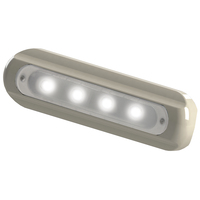 F38-8800W-1     TACO 4-LED Deck Light - Flat Mount - White Housing     63743