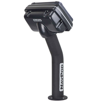 PED4500-05-C     NavPod PED4500-05 PedestalPod Pre-Cut f/Humminbird HELIX 7 - Carbon Black     63849