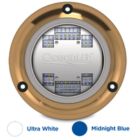 012103BW     OceanLED Sport S3124s Underwater LED Light - Ultra White/Midnight Blue     64123