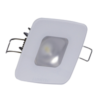 116199     Lumitec Square Mirage Down Light - Warm White Dimming - Hi CRI - Glass Housing - No Bezel     64329