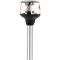 7202-P-7     Attwood Fold-Down Incandescent Anchor/Masthead Light - 20" Horizontal Composite Base - 12V     64383