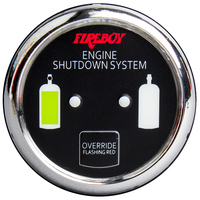 DU-RCH-20-R     Xintex Deluxe Helm Display w/Gauge Body, LED & Color Graphics f/Engine Shutdown System - Chrome Bezel Display     64550