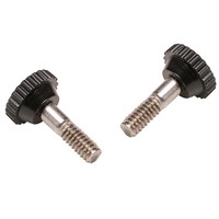11736     Taylor Made Bimini Hinge Thumb Screws Black - Pair     65320